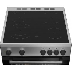 Beko FBM6701X Κουζίνα 66lt με Κεραμικές Εστίες Π60εκ.